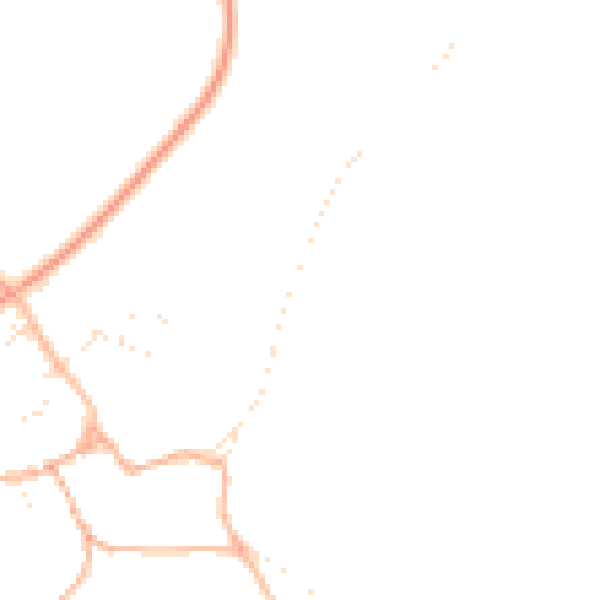 Daytime road noise heatmap for SN14 8AX