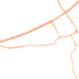 Daytime road noise heatmap for SN14 8BX