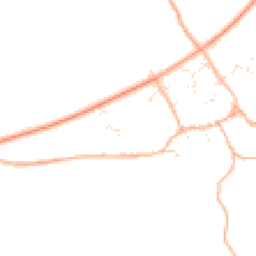 Daytime road noise heatmap for SN14 8BY
