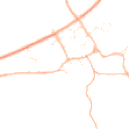 Daytime road noise heatmap for SN14 8DB