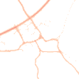 Daytime road noise heatmap for SN14 8DF