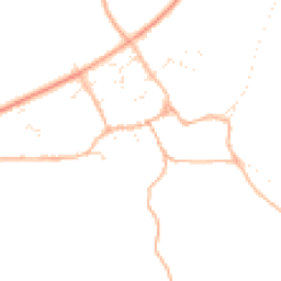 Daytime road noise heatmap for SN14 8DL