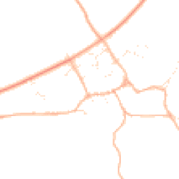 Daytime road noise heatmap for SN14 8DX