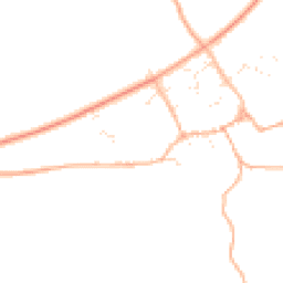 Daytime road noise heatmap for SN14 8EG
