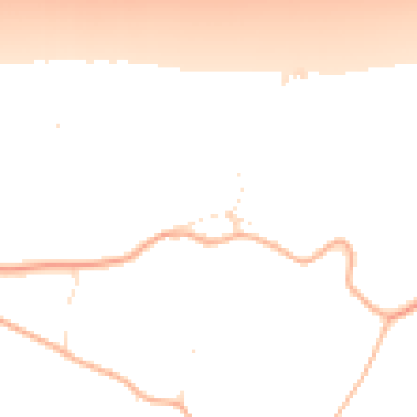 Daytime road noise heatmap for SN14 8HF