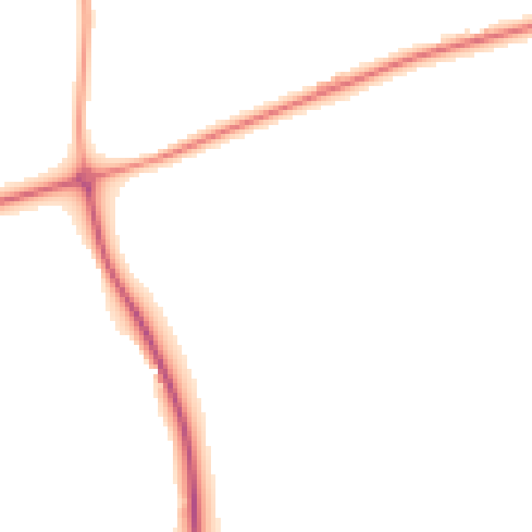 Night-time road noise heatmap for SN14 8JT