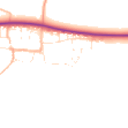 Daytime road noise heatmap for SN14 8NU