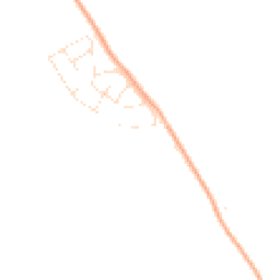 Daytime road noise heatmap for SN14 8PL