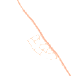 Daytime road noise heatmap for SN14 8PU