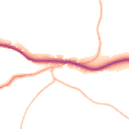 Daytime road noise heatmap for SN14 8RP