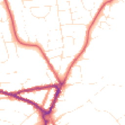 Daytime road noise heatmap for SN15 1AA
