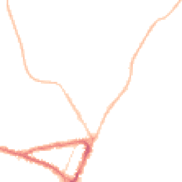Night-time road noise heatmap for SN15 1AB