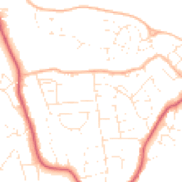 Daytime road noise heatmap for SN15 1AG