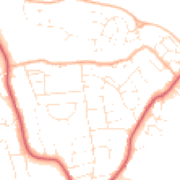 Daytime road noise heatmap for SN15 1AS