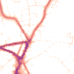 Daytime road noise heatmap for SN15 1BJ