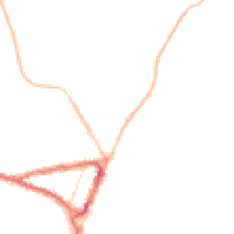 Night-time road noise heatmap for SN15 1BL