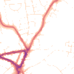 Daytime road noise heatmap for SN15 1BT