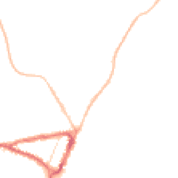 Night-time road noise heatmap for SN15 1BY