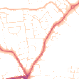 Daytime road noise heatmap for SN15 1DD