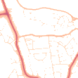 Daytime road noise heatmap for SN15 1DR