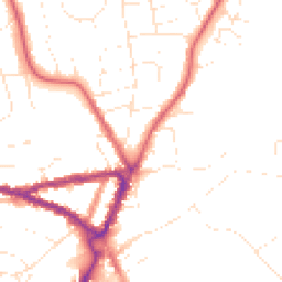 Daytime road noise heatmap for SN15 1DS