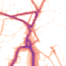 Daytime road noise heatmap for SN15 1ES