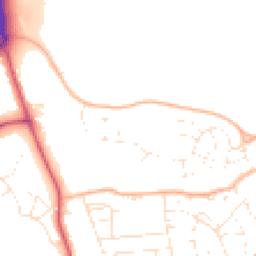 Daytime road noise heatmap for SN15 1FZ