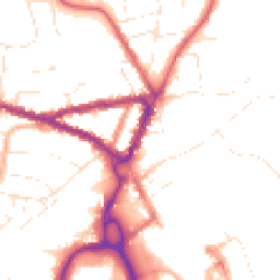 Daytime road noise heatmap for SN15 1HJ