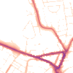 Daytime road noise heatmap for SN15 1QS
