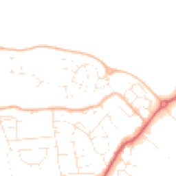 Daytime road noise heatmap for SN15 1UJ