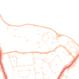Daytime road noise heatmap for SN15 1UP