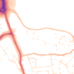 Daytime road noise heatmap for SN15 1UX