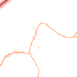 Daytime road noise heatmap for SN15 2DA