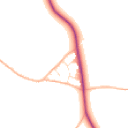 Daytime road noise heatmap for SN15 2HH