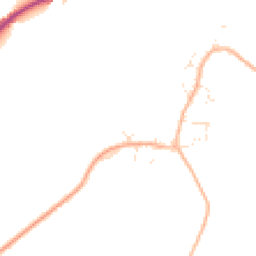 Daytime road noise heatmap for SN15 2JP