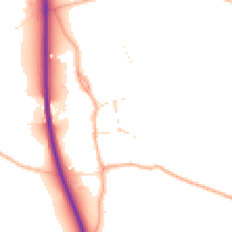 Daytime road noise heatmap for SN15 2LF