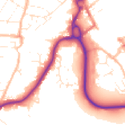 Daytime road noise heatmap for SN15 2QR