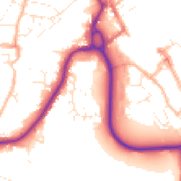 Daytime road noise heatmap for SN15 2QT