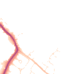 Daytime road noise heatmap for SN15 4AE