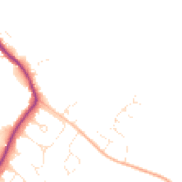 Daytime road noise heatmap for SN15 4AJ
