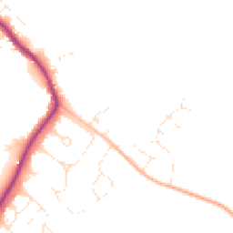 Daytime road noise heatmap for SN15 4AL