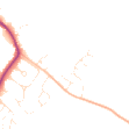 Daytime road noise heatmap for SN15 4AN