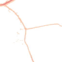 Daytime road noise heatmap for SN15 4BJ