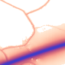 Daytime road noise heatmap for SN15 4EH