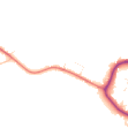 Daytime road noise heatmap for SN15 4FB