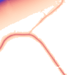 Daytime road noise heatmap for SN15 4HE