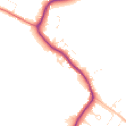 Daytime road noise heatmap for SN15 4NN