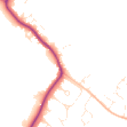 Daytime road noise heatmap for SN15 4NR