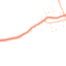 Daytime road noise heatmap for SN15 4NW