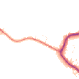 Daytime road noise heatmap for SN15 4NY